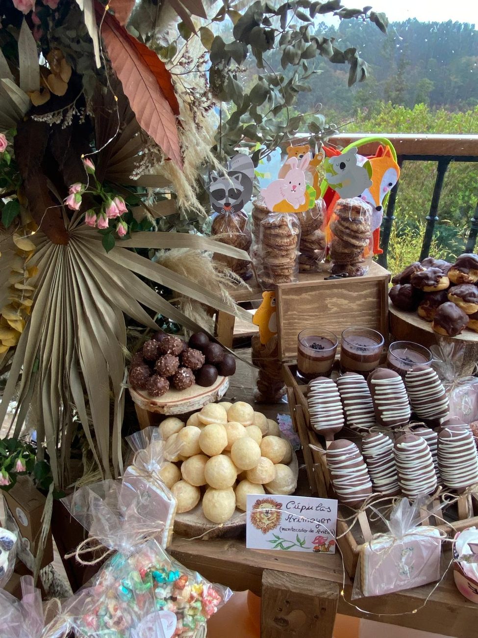 Mesa dulce, detalle