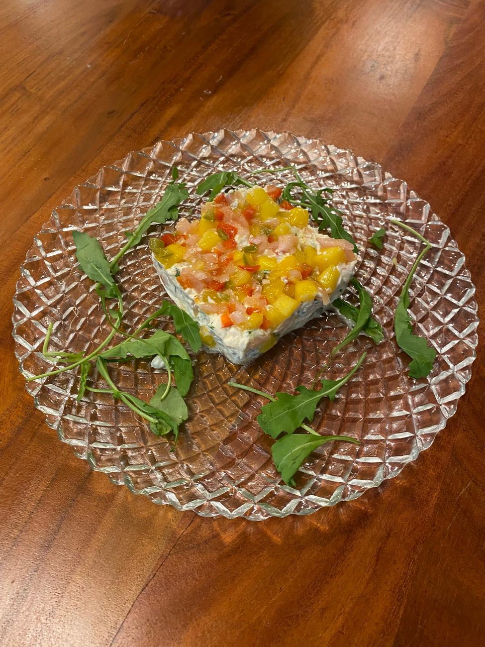 Tartar con frutas